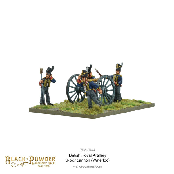 Napoleonic British Royal Artillery 6-Pdr Cannon (Waterloo Campaign) - Gap Games