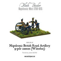 Napoleonic British Royal Artillery 9-Pdr Cannon (Waterloo Campaign) - Gap Games