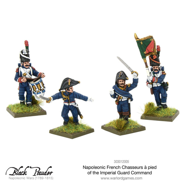 Napoleonic French Chasseurs A Pied Of The Imperial Guard Command - Gap Games