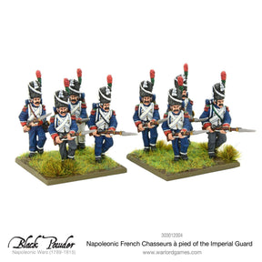 Napoleonic French Chasseurs A Pied Of The Imperial Guard - Gap Games