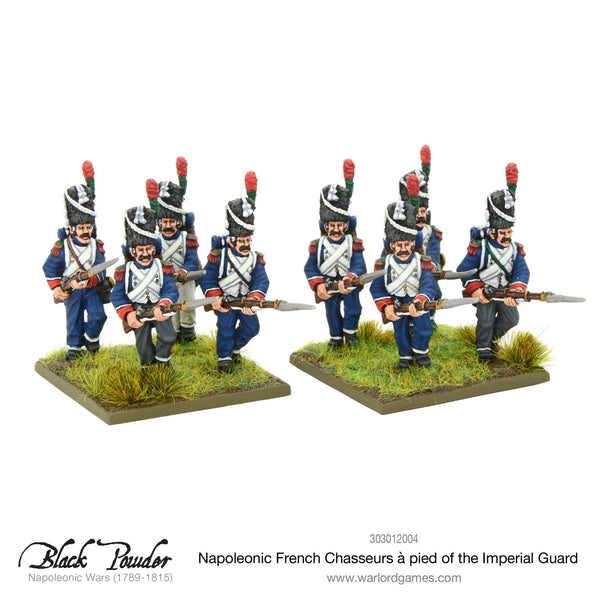 Napoleonic French Chasseurs A Pied Of The Imperial Guard - Gap Games