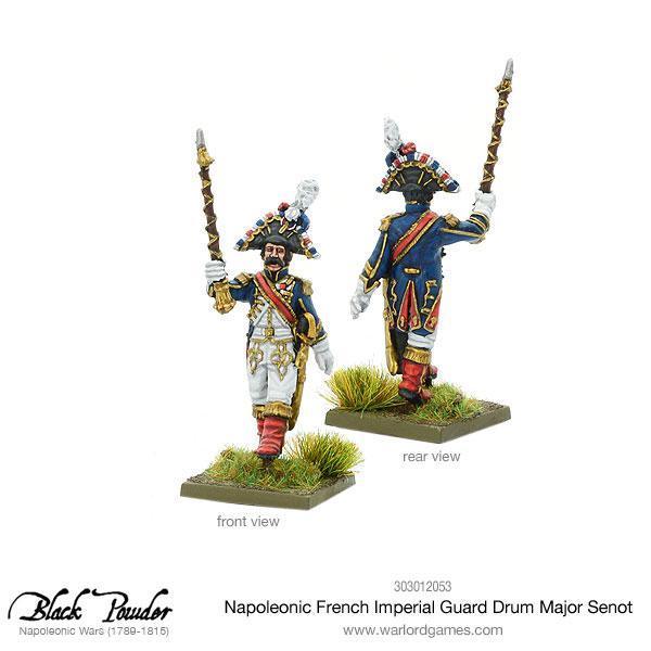 Napoleonic French Imperial Guard Drum Major Senot - Gap Games