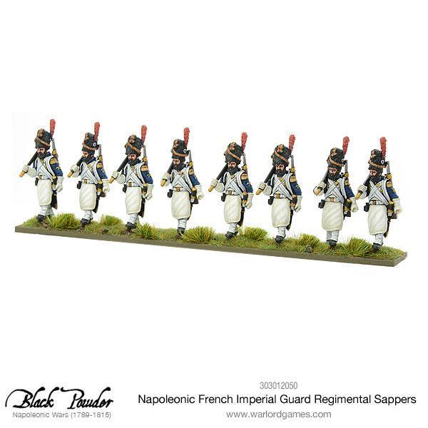 Napoleonic French Imperial Guard Regimental Sappers - Gap Games