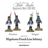 Napoleonic French Line Infantry - Gap Games