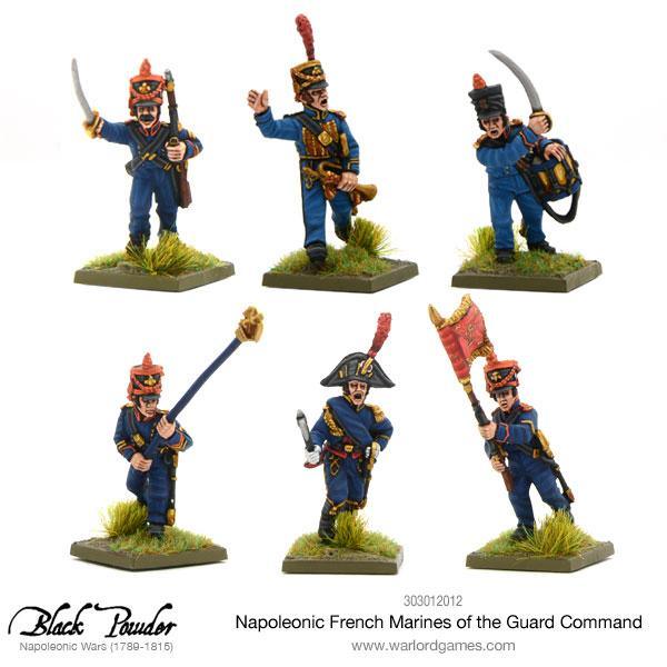 Napoleonic French Marines Of The Guard Command - Gap Games