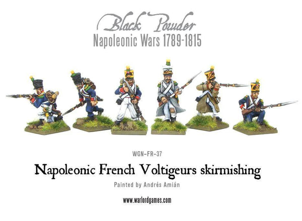 Napoleonic French Voltigeurs skirmishing - Gap Games