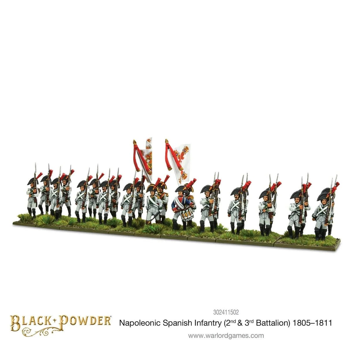 Napoleonic Spanish Infantry (2nd & 3rd Battalions) 1805-1811 - Gap Games