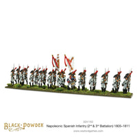 Napoleonic Spanish Infantry (2nd & 3rd Battalions) 1805-1811 - Gap Games