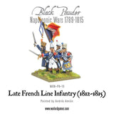 Napoleonic War Late French Line Infantry (1812-1815) - Gap Games