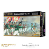 Napoleonic Wars: Russian Line Infantry (1812-1815) plastic boxed set - Gap Games