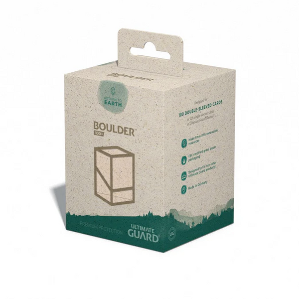 Ultimate Guard: Deck Box – RTE Boulder 100+ – Natural