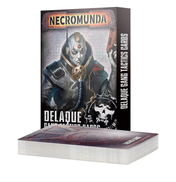 Necromunda: Delaque Gang Tactics Cards - Pre-Order - Gap Games