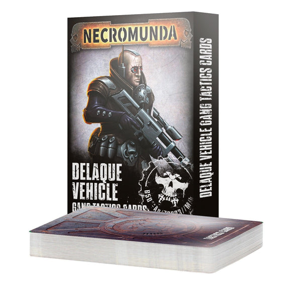 Necromunda: Delaque Vehicle Gang Tactics Cards - Pre-Order - Gap Games