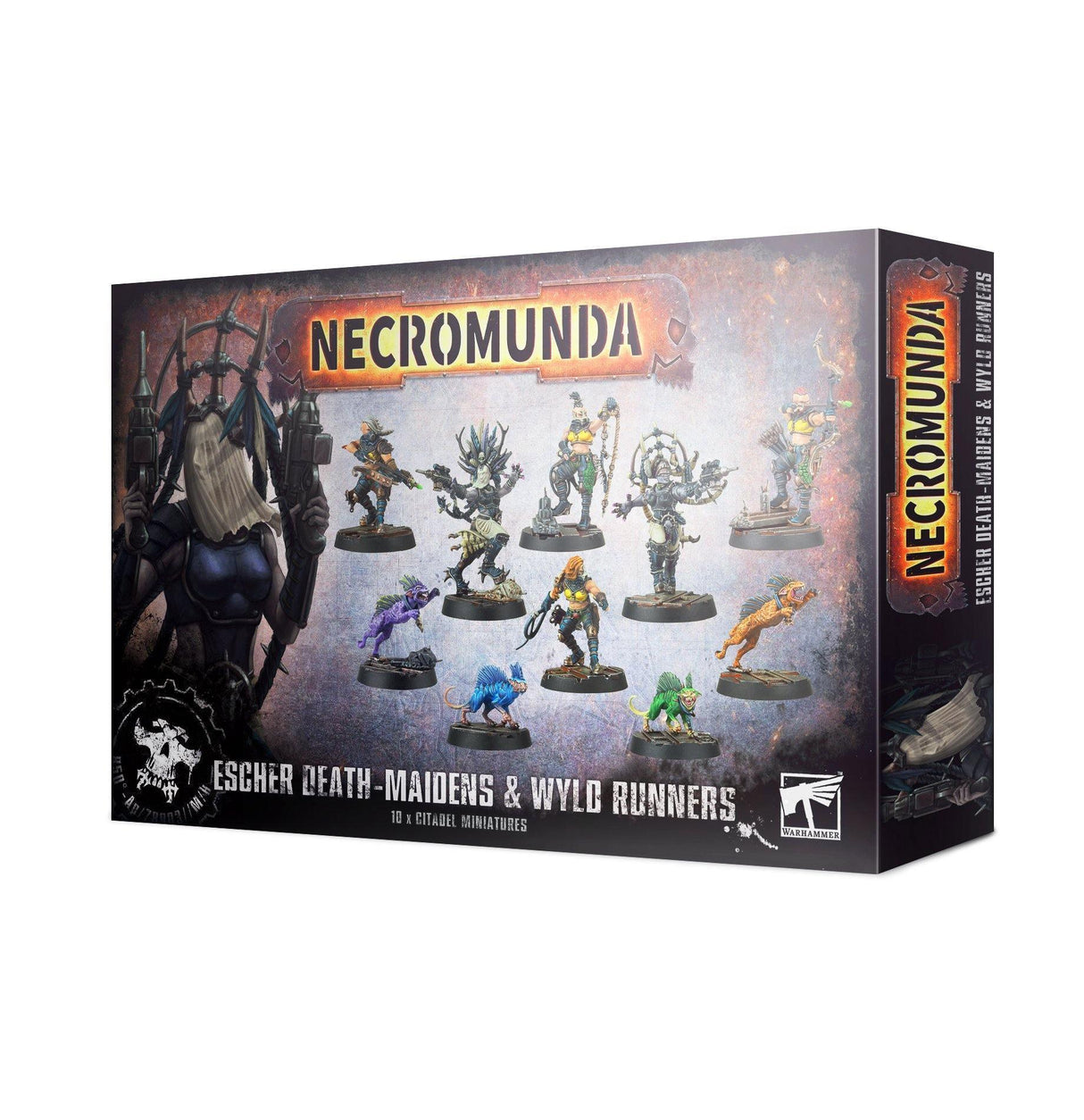 Necromunda: Escher Death-maidens and Wyld Runners - Gap Games