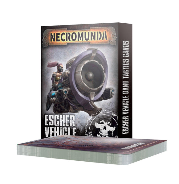 Necromunda : Escher Vehicle Gang Tactics Cards - Gap Games