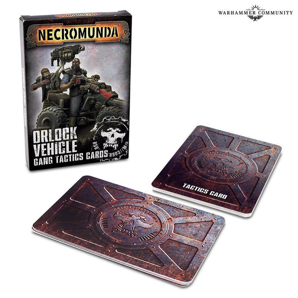 Necromunda: Orlock Vehicle Tactics Cards - Gap Games