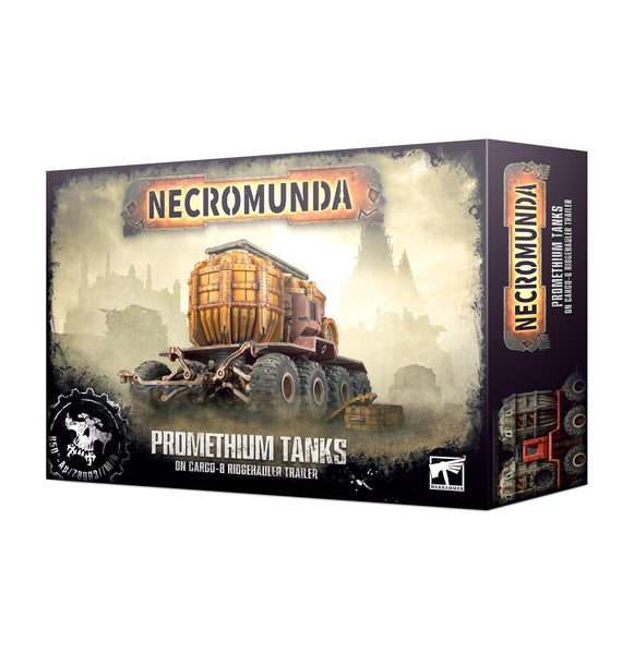 Necromunda: Promethium Tanks on Cargo-8 Trailer - Gap Games