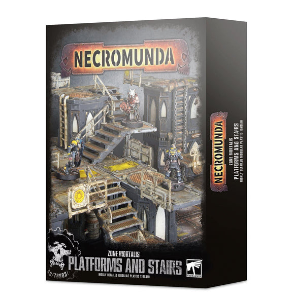 Necromunda Zone Mortalis: Platforms & Stairs - Gap Games