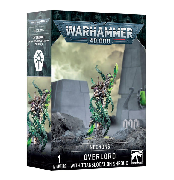 Necrons: Overlord with Translocation Shroud - Pre-Order - Gap Games