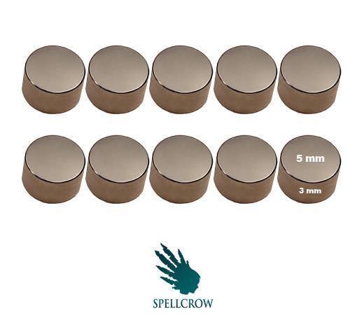 Neodymium Magnets 5 mm x 3 mm - Gap Games