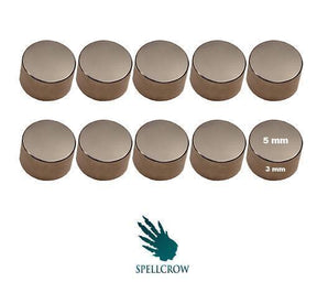 Neodymium Magnets 5 mm x 3 mm - Gap Games