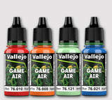 New Formula Vallejo Game Air Colour 18ml - Game Air - New Colours Range Bundle (60 droppers) - Gap Games