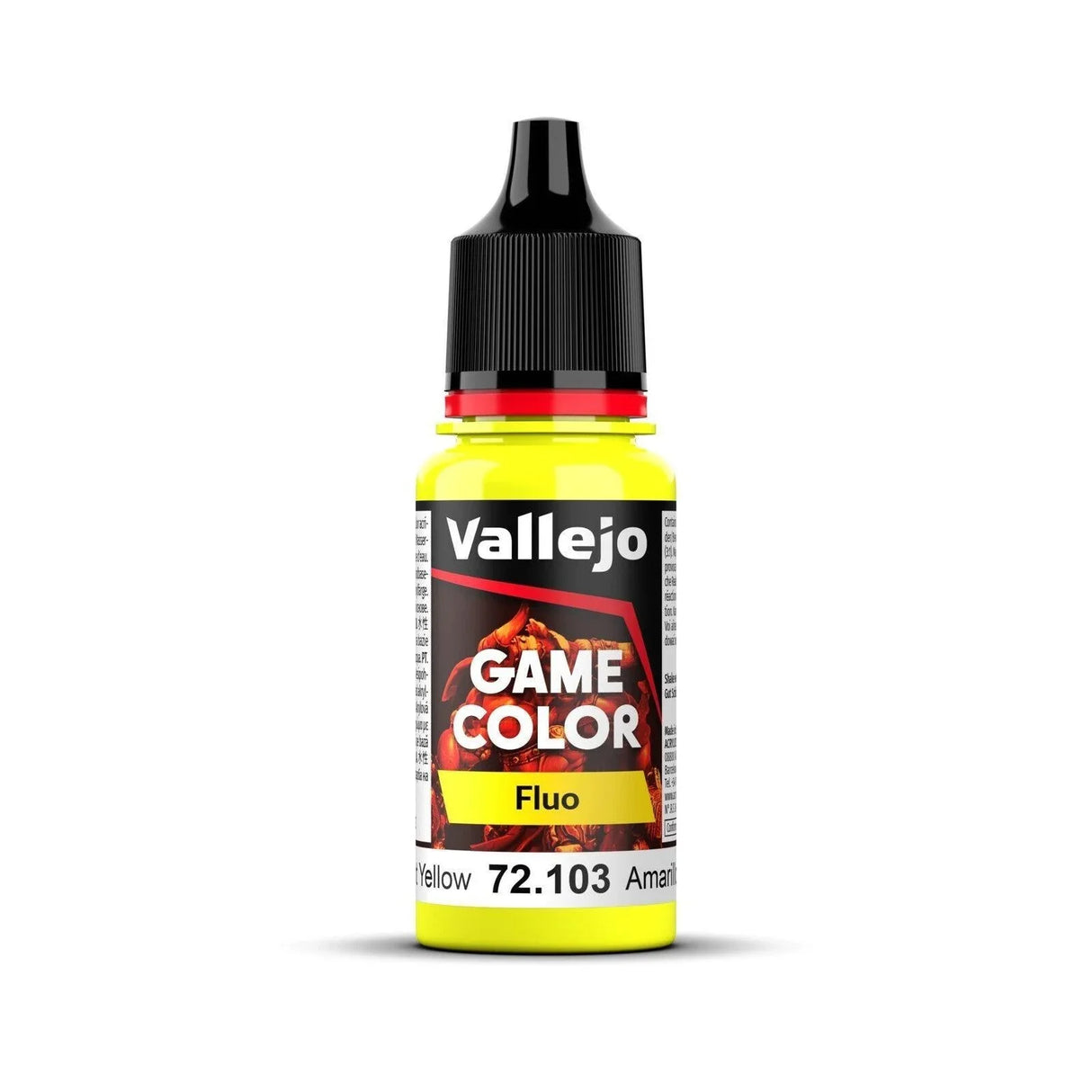 New Formula Vallejo Game Colour 18ml - Flouro Bundle (8 droppers) - Gap Games