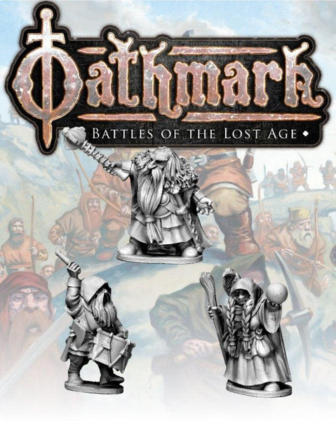 Oathmark - Dwarf King, Wizard & Musician II - Gap Games