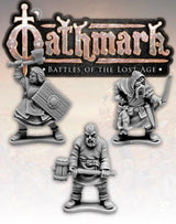 Oathmark - Human Light Infantry Champions - Gap Games