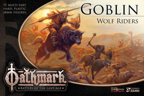 Oathmark - Plastic Goblin Wolf Riders - Gap Games