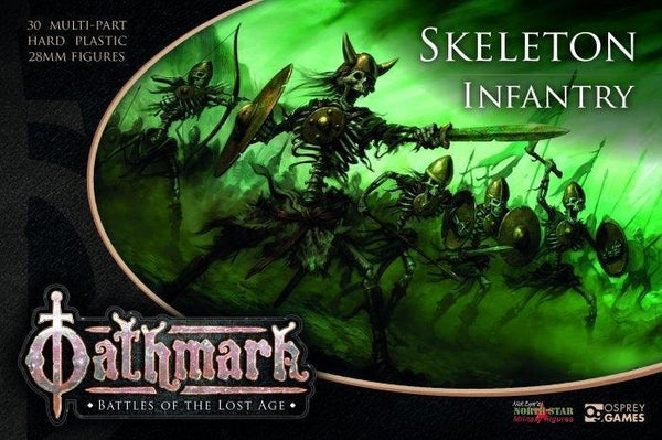 Oathmark - Plastic Skeleton Infantry - Gap Games