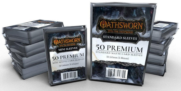 oathsworn card sleeves Can Sleeved Might Cards Fit In Their Trays?