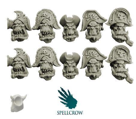 Orcs Freebooters Heads (ver. 1) - Gap Games