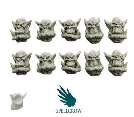 Orcs Standard Heads (ver. 3) - Gap Games