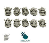 Orcs Storm Flying Squadron Heads (ver. 1) - Gap Games