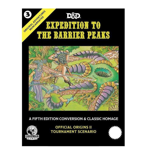 Original Adventures Reincarnated #3 Expedition to the Barrier Peaks - Gap Games