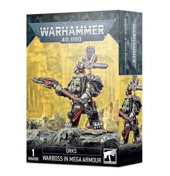 Orks: Ork Warboss in Mega Armour - Gap Games