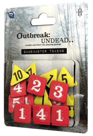 Outbreak Undead 2nd Edition RPG Gamemasters Tokens - Gap Games