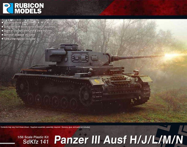 Panzer III Ausf H / J / L / M / N Medium Tank - Gap Games