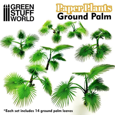 Paper Plants - Ground Palm - Gap Games