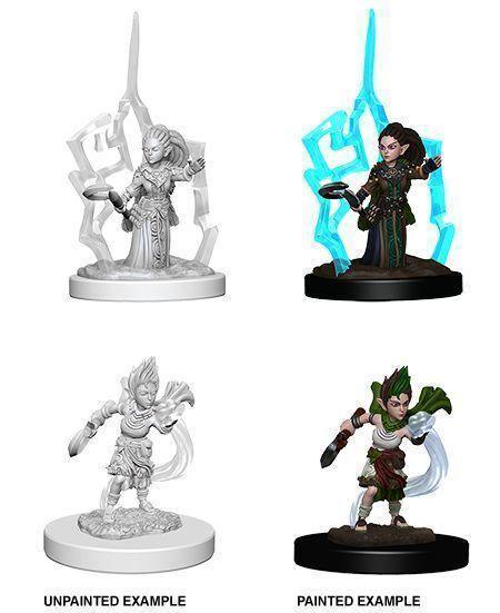 Pathfinder Deep Cuts Unpainted Miniatures Gnome Female Druid - Gap Games