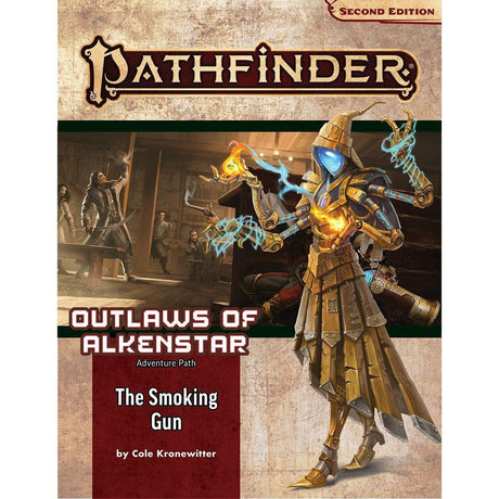 Pathfinder Second Edition Adventure Path Outlaws of Alkenstar #3 The Smoking Gun - Gap Games