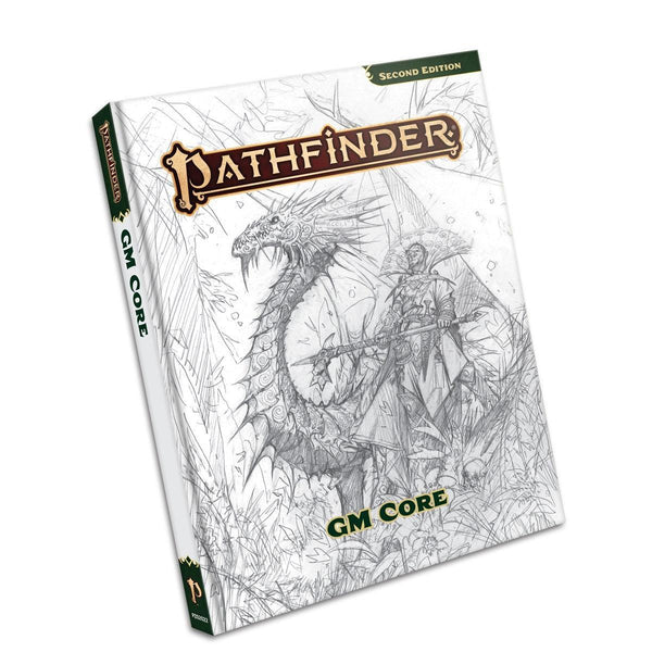 Pathfinder Second Edition Remaster: GM Core Sketch Cover - Pre-Order - Gap Games