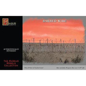 PEGASUS 1/48 BARBED WIRE PLASTIC MODEL KIT [6520] - Gap Games
