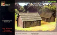 Pegasus 7703 1/72 Russian Log Houses - Simple Izba Houses (2 per pack) - Gap Games