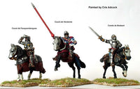 Perry Metals - French Mounted Command at Agincourt - Gap Games