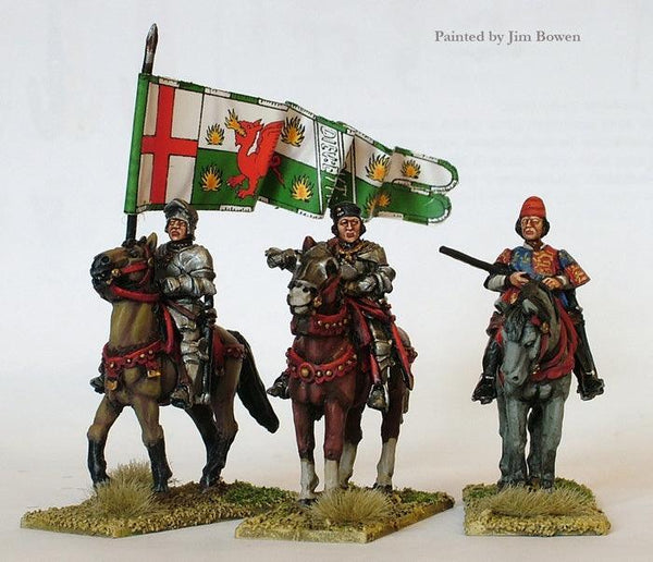 Perry Metals - Lancastrian Mounted High Command - Gap Games