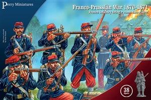 Perry Miniatures - Franco Prussian War French Infantry Firing 1870-1871 (Plastic) - Gap Games