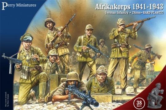Perry Miniatures - Plastic Afrikakorps, German Infantry 1941-43 - Gap Games