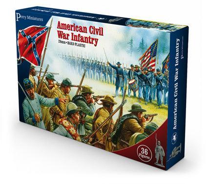 Perry Miniatures: American Civil War Union Infantry in sack coats  skirmishing 1861-65